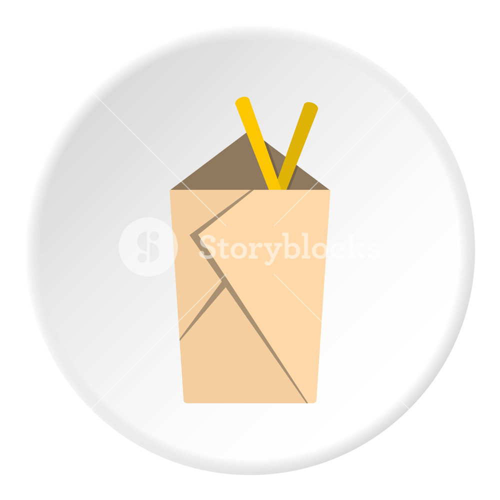 1000x1000 Chinese National Flag Icon In Flat Circle Isolated On White Vector