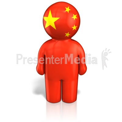 400x400 China Peg Figure Flag Icon