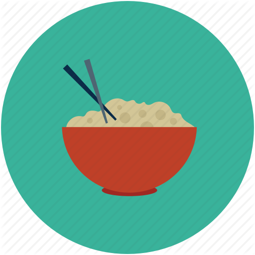 512x512 Chinese Food, Chopsticks, Food, Food Bowl Icon