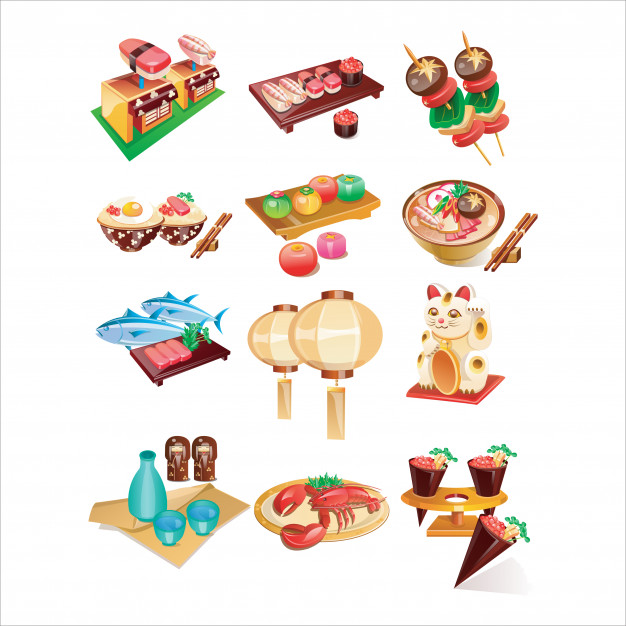 626x626 Chinese Food Icon Set Vector Premium Download