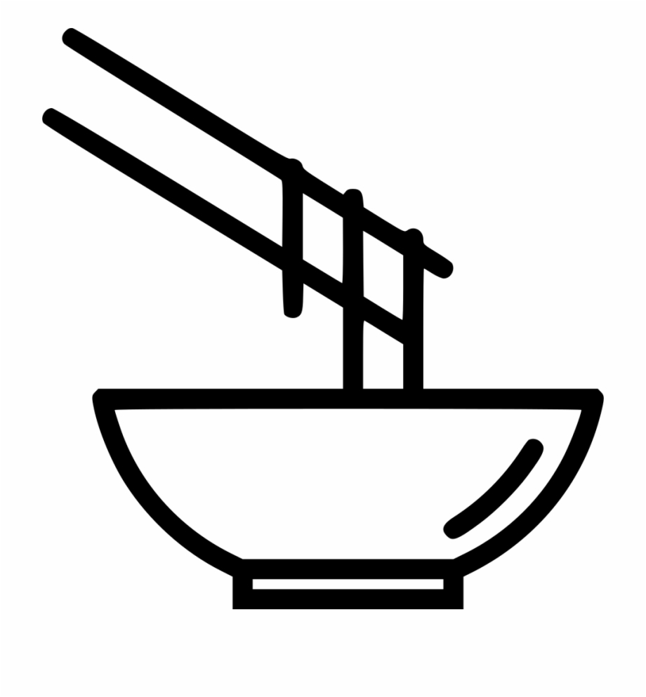 920x993 Noodles Bowl Eat Chinese Japanese Food Png Icon