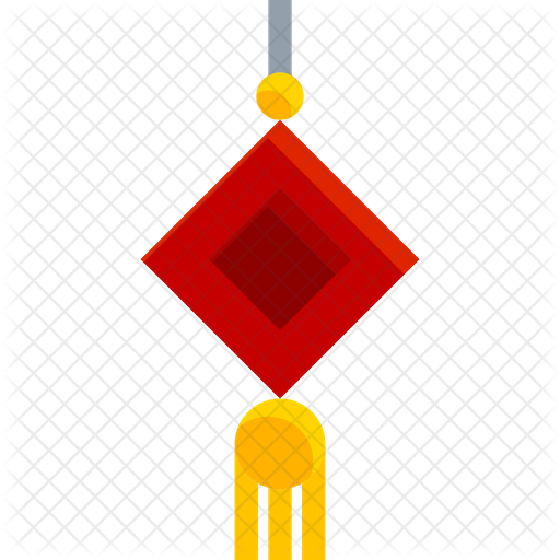 512x512 Chinese Icon Of Flat Style