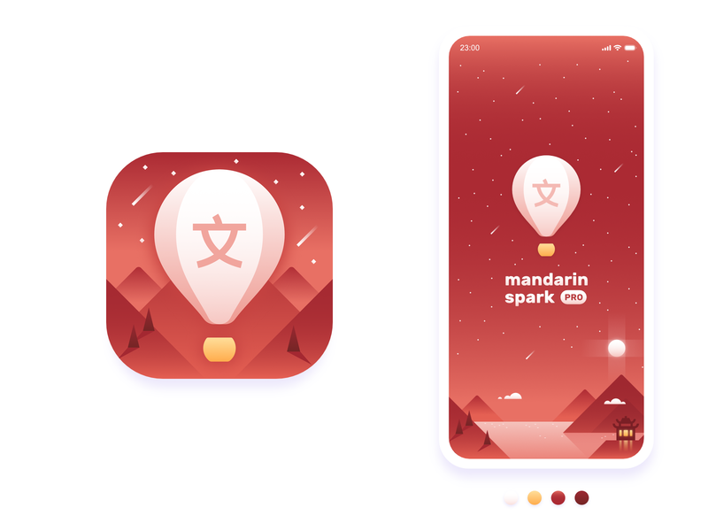 Mandarin Spark App Icon 800x600 Mandarin Spark App Icon