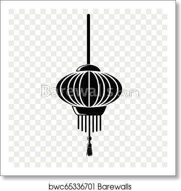 362x382 Simple Icon Chinese Lantern