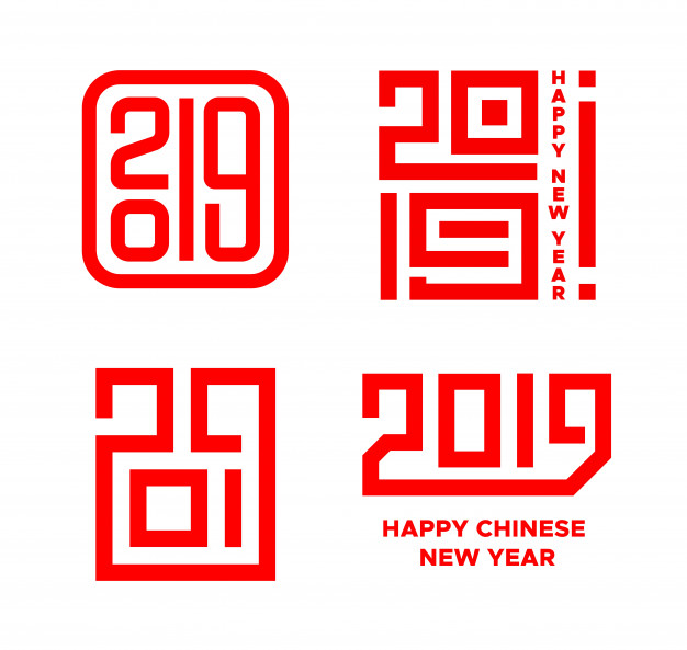 626x593 Happy Chinese New Year Vector Icons Set Vector Premium Download
