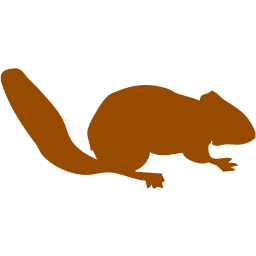 256x256 Brown Chipmunk Icon