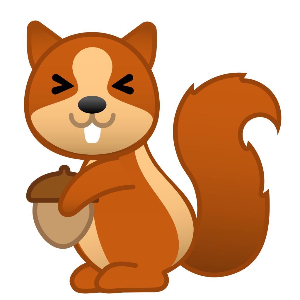 1024x1024 Chipmunk Icon Noto Emoji Animals Nature Iconset Google