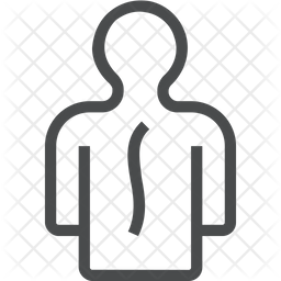 256x256 Chiropractor Icon Of Line Style