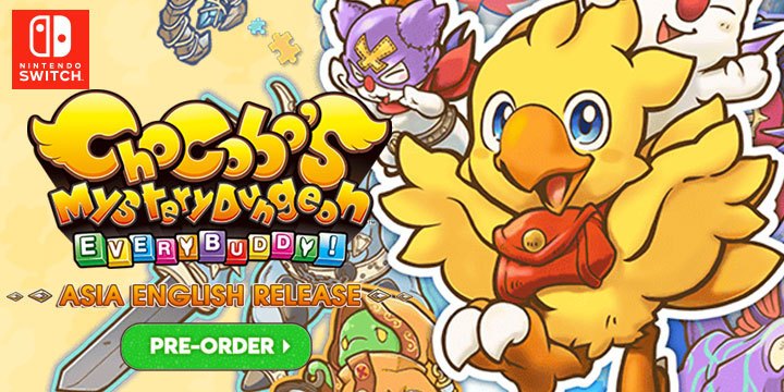 720x360 Get Your Chocobo's Mystery Dungeon Every Buddy! Asia English