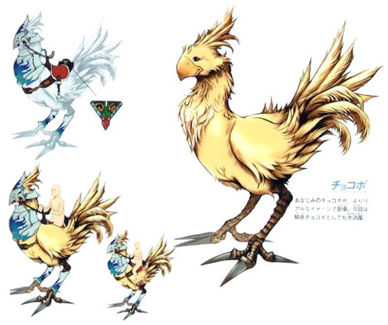 550x460 History Of The Chocobo Nerd Trek