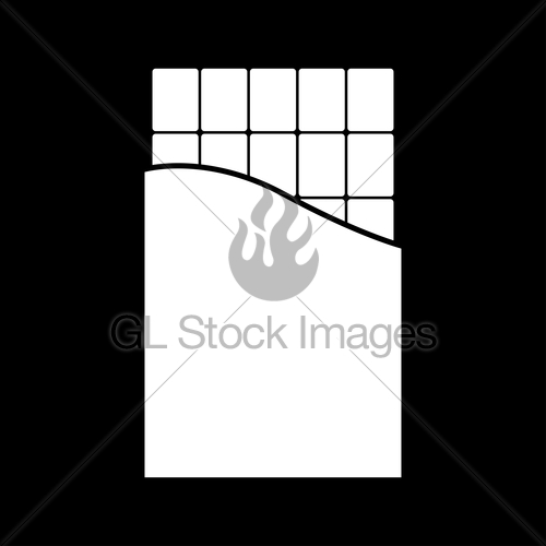 500x500 Chocolate Bar Icon Gl Stock Images