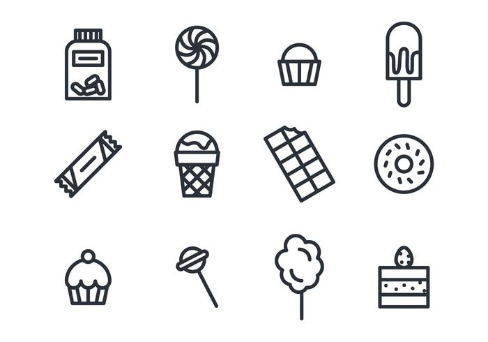 700x490 Sweets And Chocolate Icons
