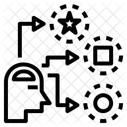 256x256 Choice Icon Of Line Style