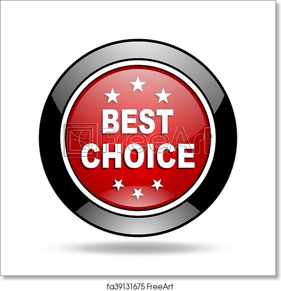 561x581 Free Art Print Of Best Choice Icon Freeart