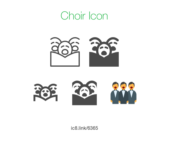 572x495 Choir Icon