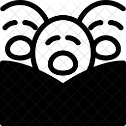 256x256 Choir Icon Of Glyph Style