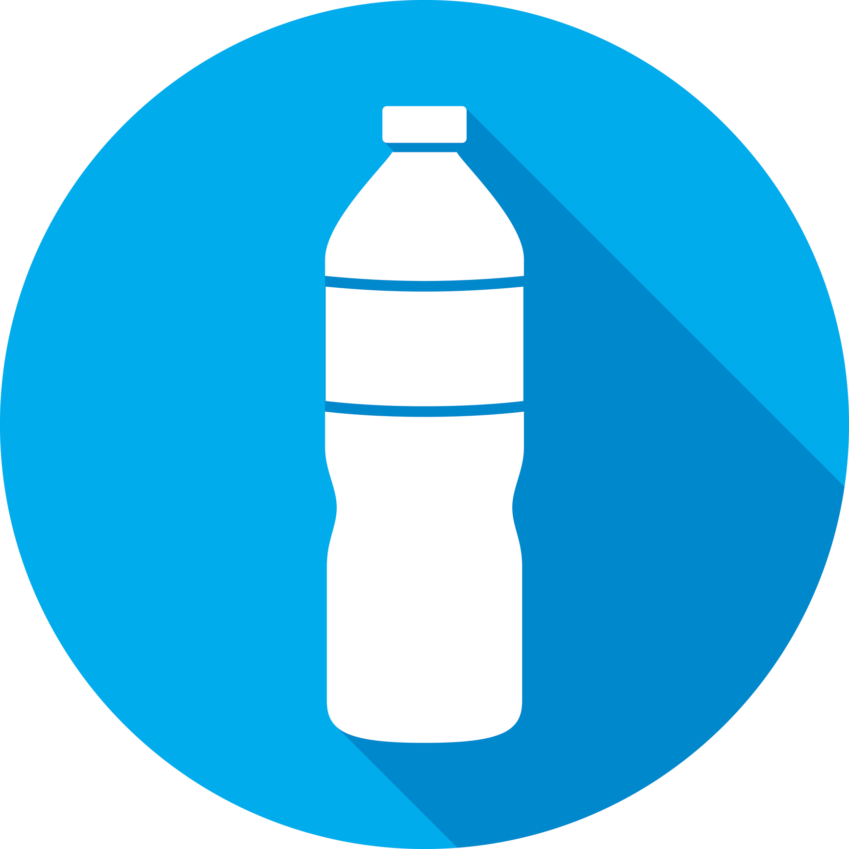 Пиктограмма бутылка воды