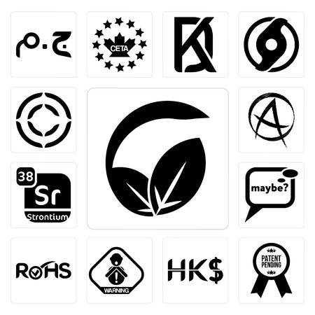 450x450 Set Of Simple Editable Icons Such As Vegan Vs Vegetarian