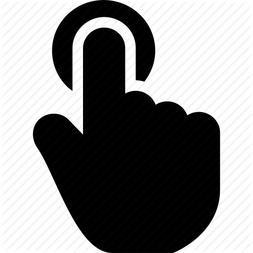 512x512 Access, Click, Creative, Double, Finger, Fingers, Gesture, Grid