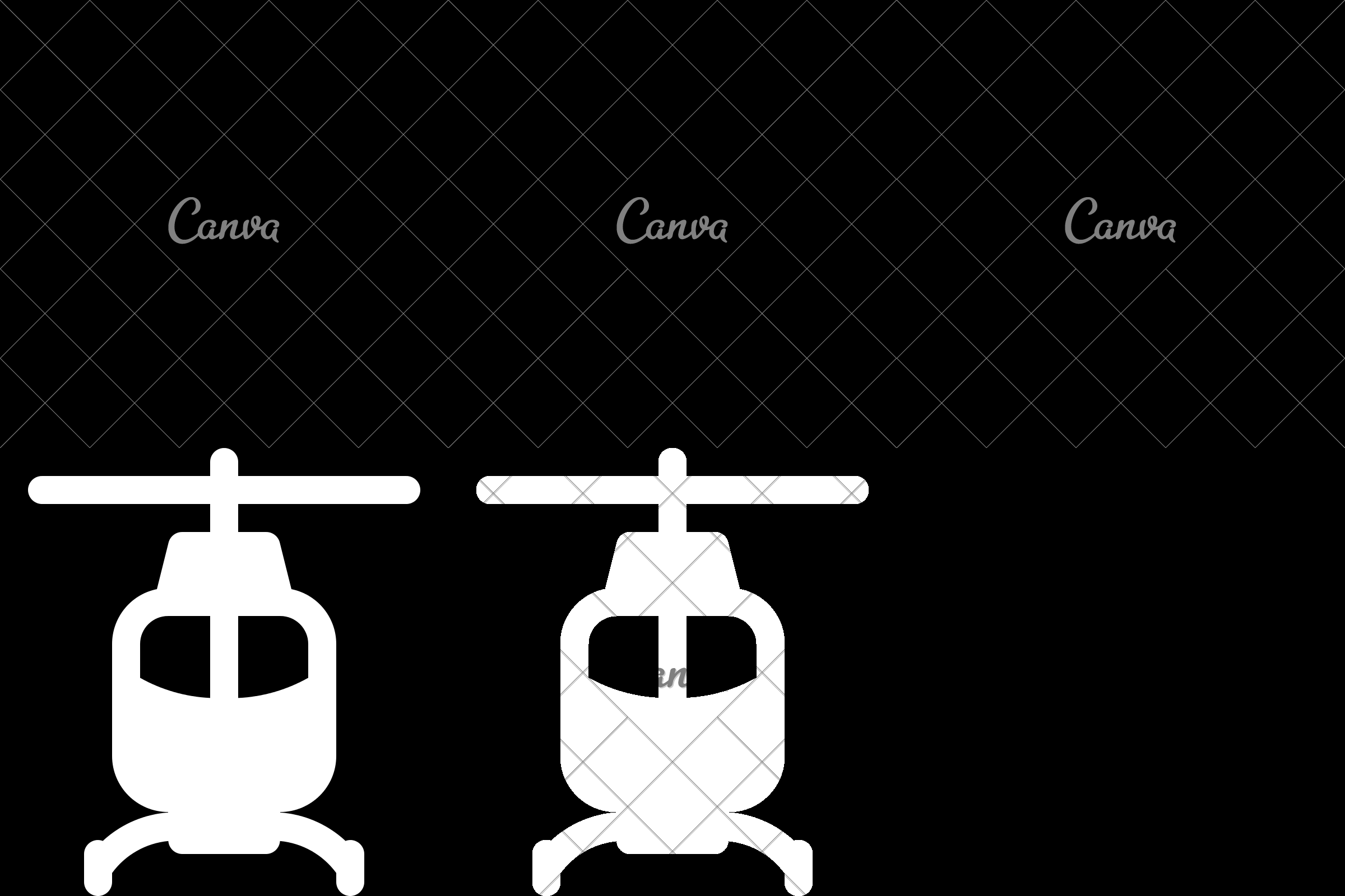 2400x1600 Chopper Icon On Isolated Background