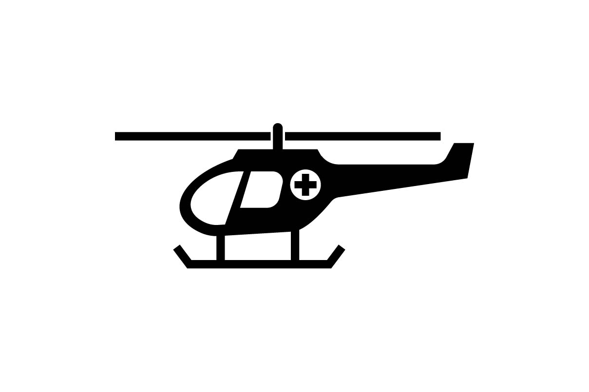 1209x805 Chopper Monochrome Icon Graphic