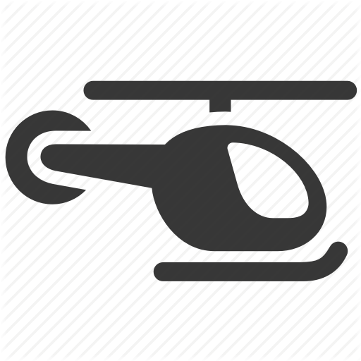 512x512 Chopper, Helicopter, Raw, Simple, Transport, Transportation