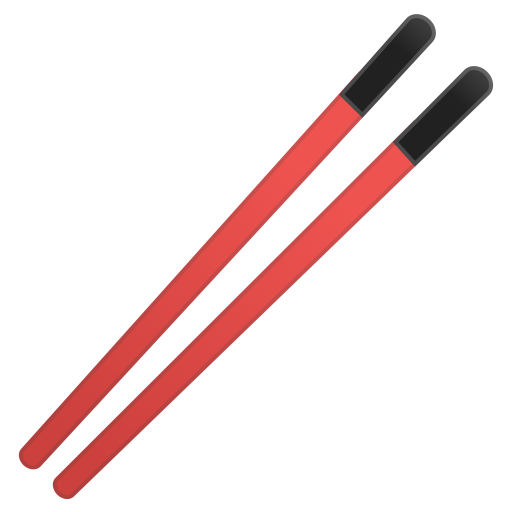 512x512 Chopsticks Icon Noto Emoji Food Drink Iconset Google