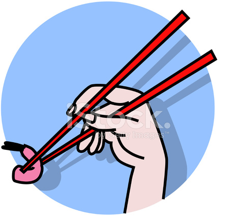 466x439 Chopsticks Icon Stock Vector
