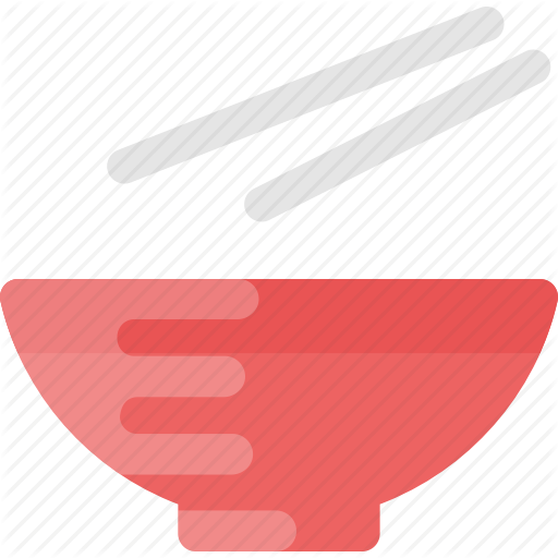 512x512 Bowl, Chinese Sticks, Chopsticks, Food, Steel Chopsticks Icon