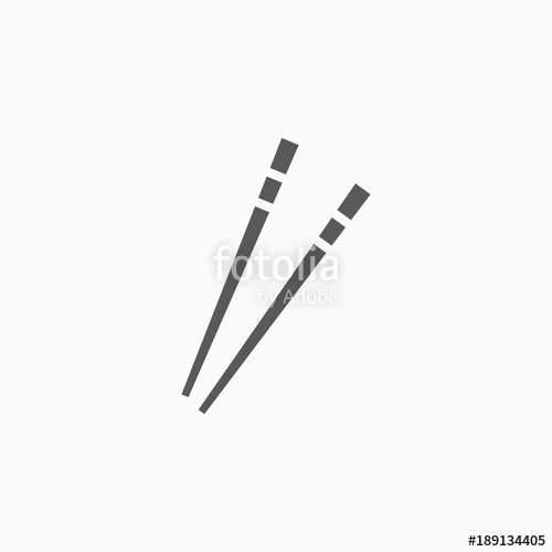 500x500 Chopsticks Icon Stock Image And Royalty Free Vector