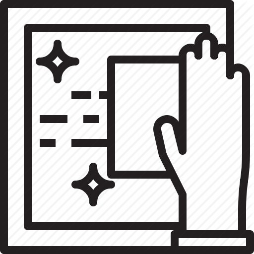 512x512 Chore, Clean, Cleaning, Rag, Sweep, Window Icon