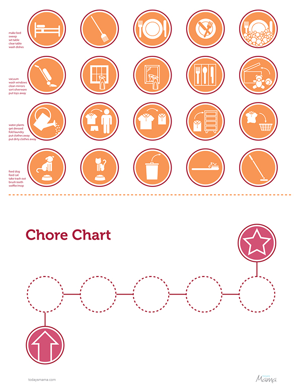 600x776 Chore Charts On Behance