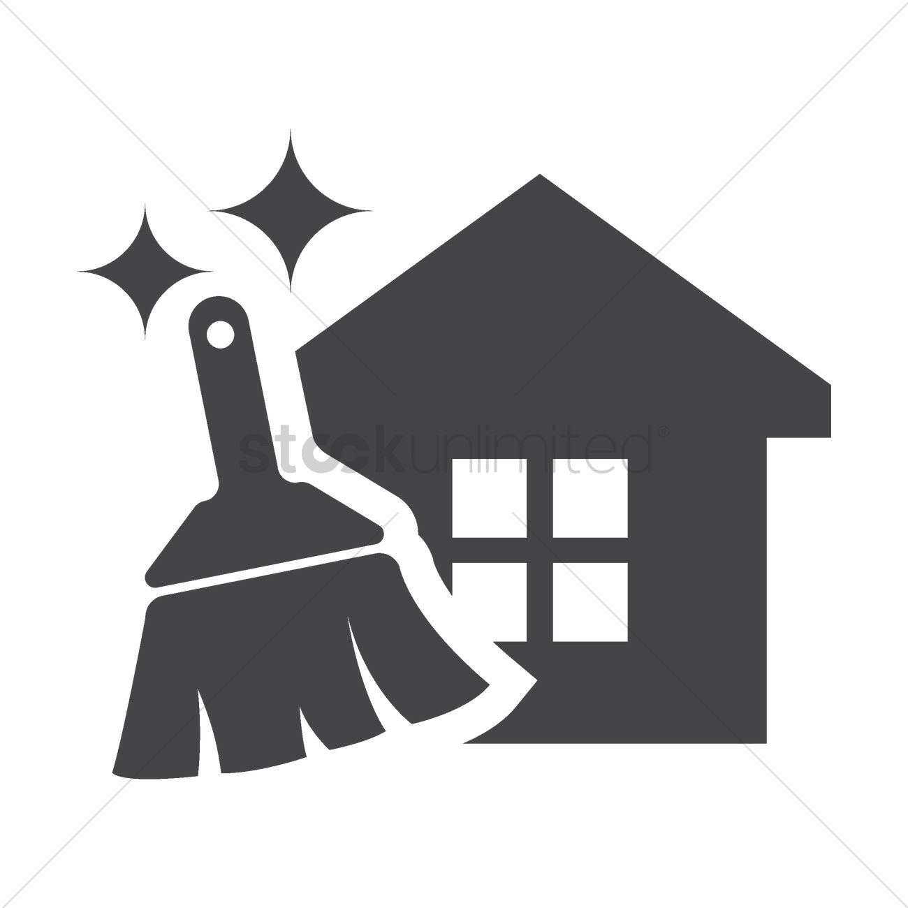 1300x1300 House Chores Icon Vector Image