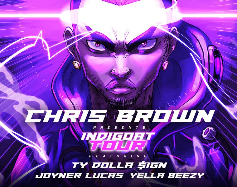 760x600 Chris Brown Indigoat Tour Spectrum Center Charlotte