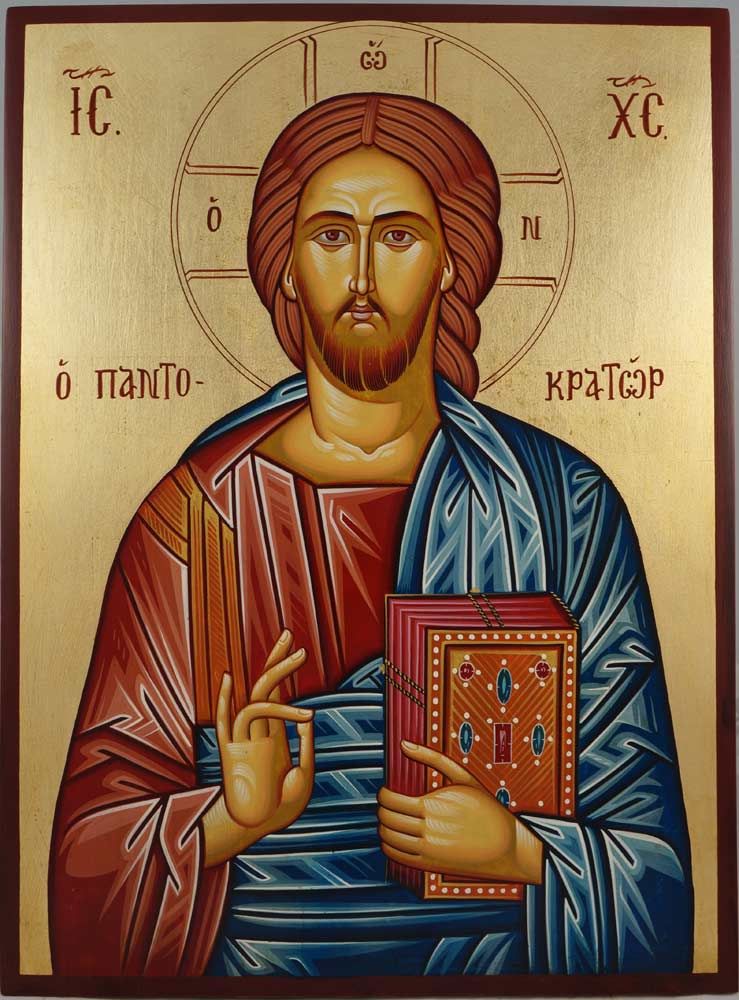 Christ The Merciful Hand Painted Icon 739x1000 Christ The Merciful Hand Painted Icon
