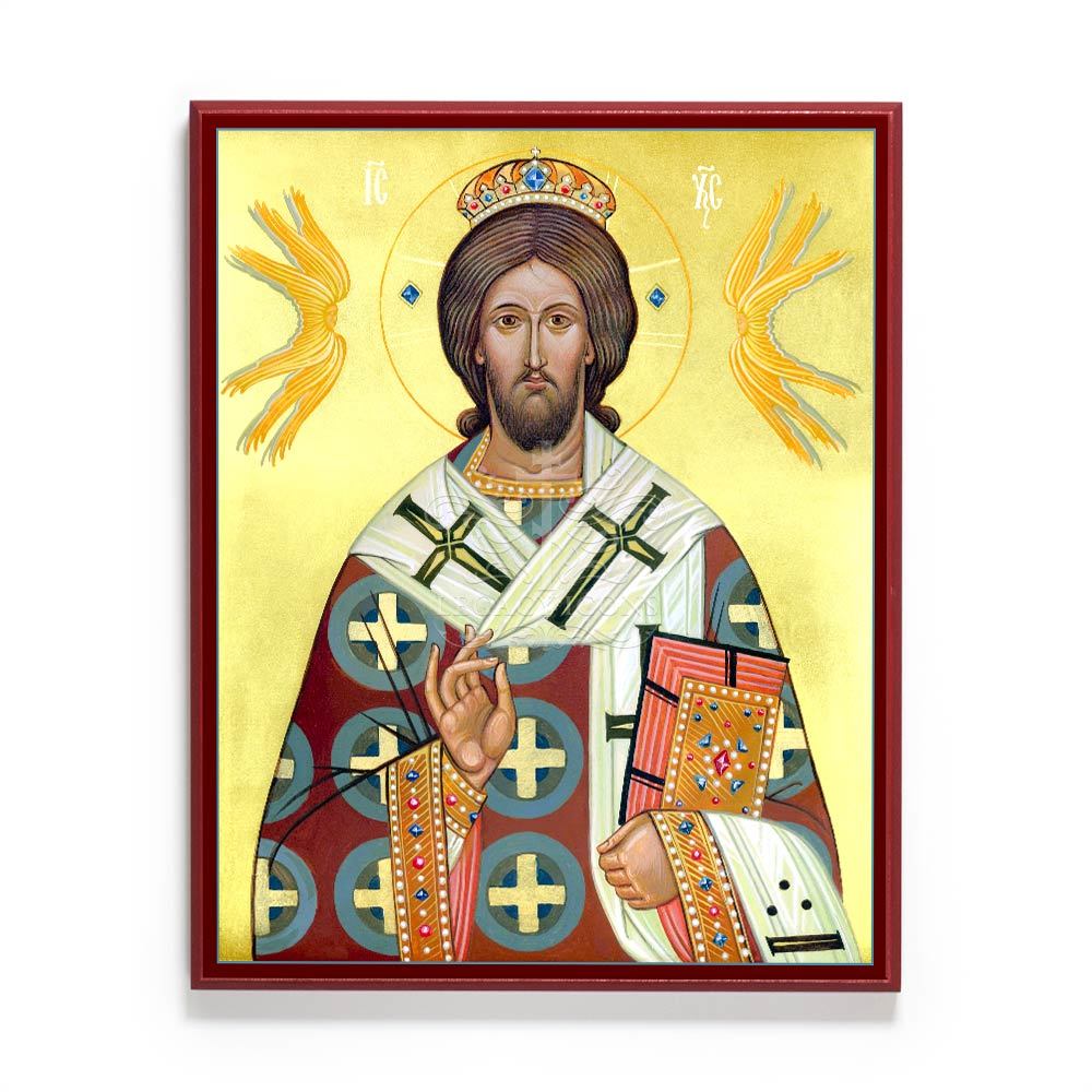 1000x1000 Jesus Christ The High Priest And King Icon