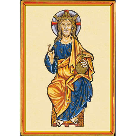 458x458 Religious Icon Christ The King