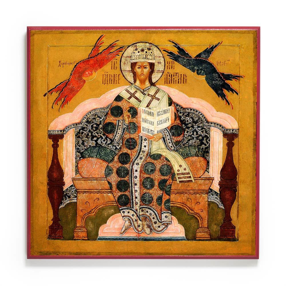 1000x1000 Christ Enthroned Icon