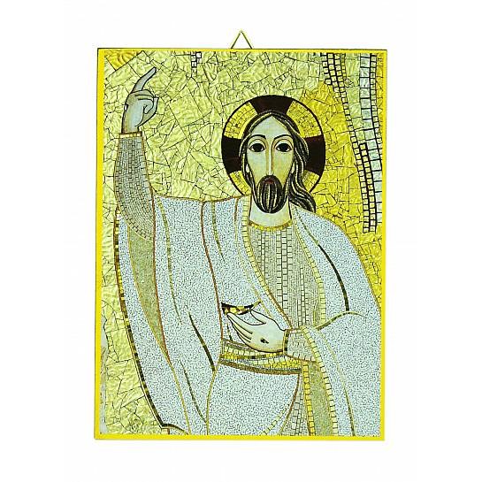 Christ The Redeemer Mosaic Icon 545x545 Christ The Redeemer Mosaic Icon