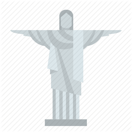 Brazil, Christ, Redeemer, Rio, Rio De Janeiro, Statue, Tourism Icon 512x512 Brazil, Christ, Redeemer, Rio, Rio De Janeiro, Statue, Tourism Icon