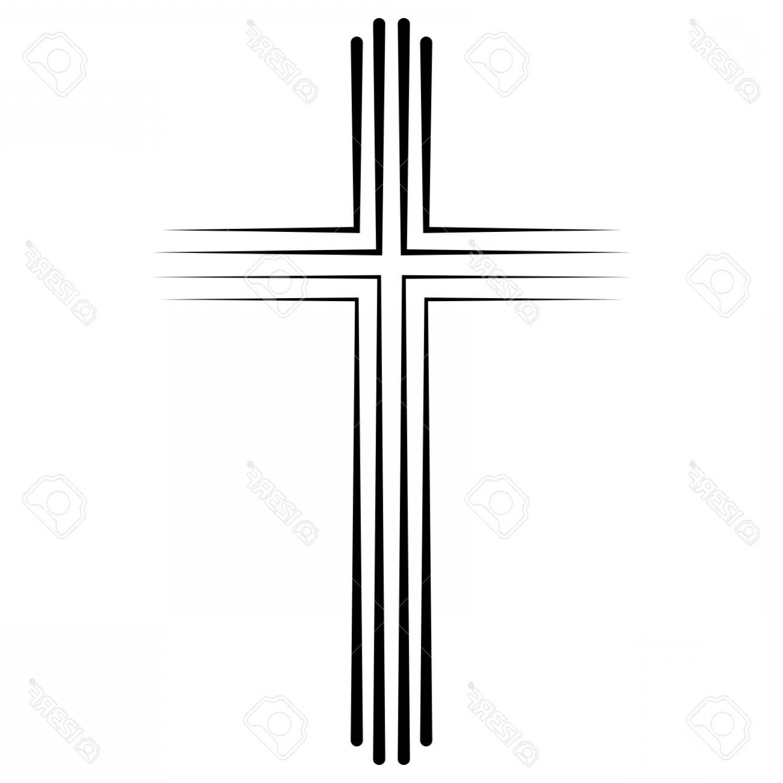 1560x1560 Catholic Cross Vector Cqrecords