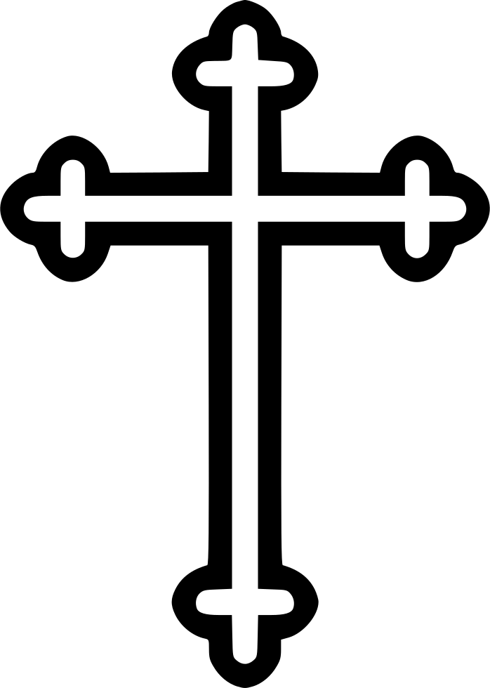 698x980 Cross Christian Religion Symbol Byzantine Png Icon Free