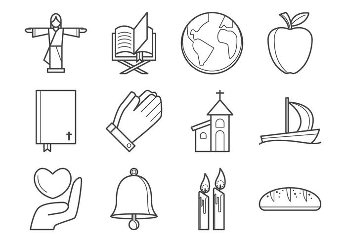 700x490 Free Christian Religion Icon Vector