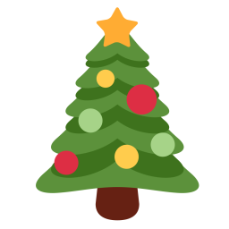 256x256 Christmas, Tree, Pine, Xmas, Celebration, Decoration Icon Of Flat