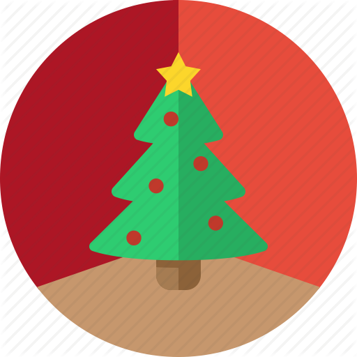 512x512 Christmas, Christmas Tree, Circle, Decoration, Holiday, Tree, Xmas