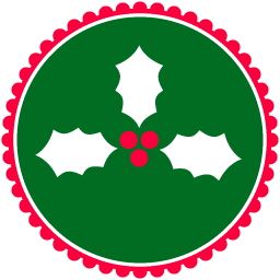 256x256 Christmas Decorations Icon Vector Christmas Iconset Designbolts