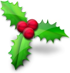 240x250 Christmas Holly Free Icon In Format For Free Download