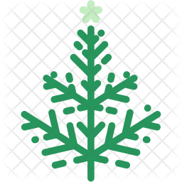 256x256 Christmas Icon Of Colored Outline Style