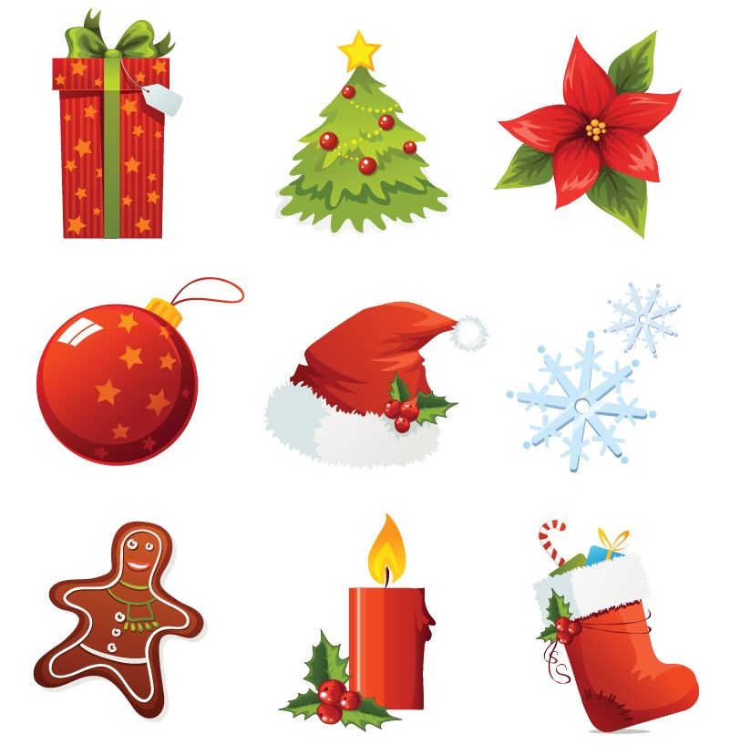 801x817 Christmas Vector Icons Free Icon All Free Web Resources