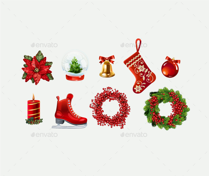 700x589 Highly Detailed Christmas Icons